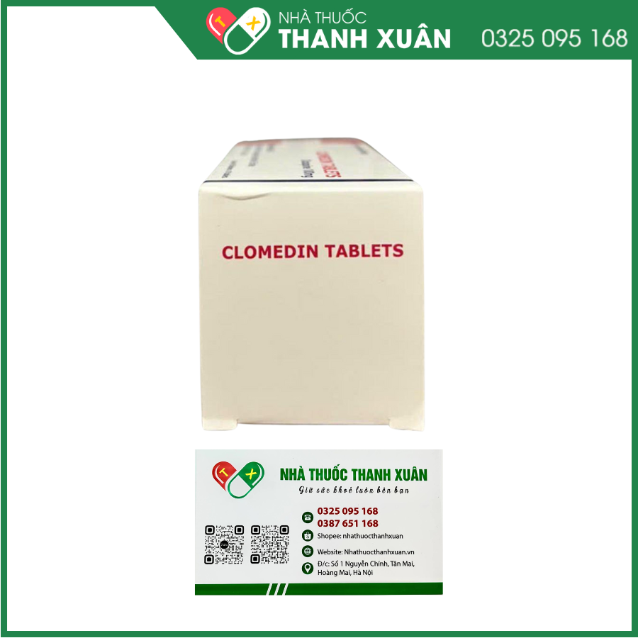 Clomedin Tablets điều trị tâm thần phân liệt kháng trị